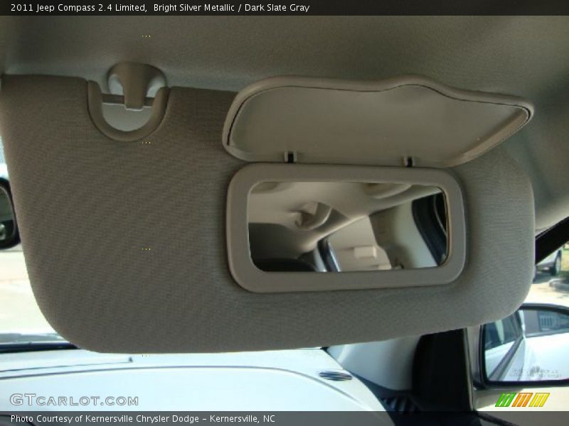 Bright Silver Metallic / Dark Slate Gray 2011 Jeep Compass 2.4 Limited