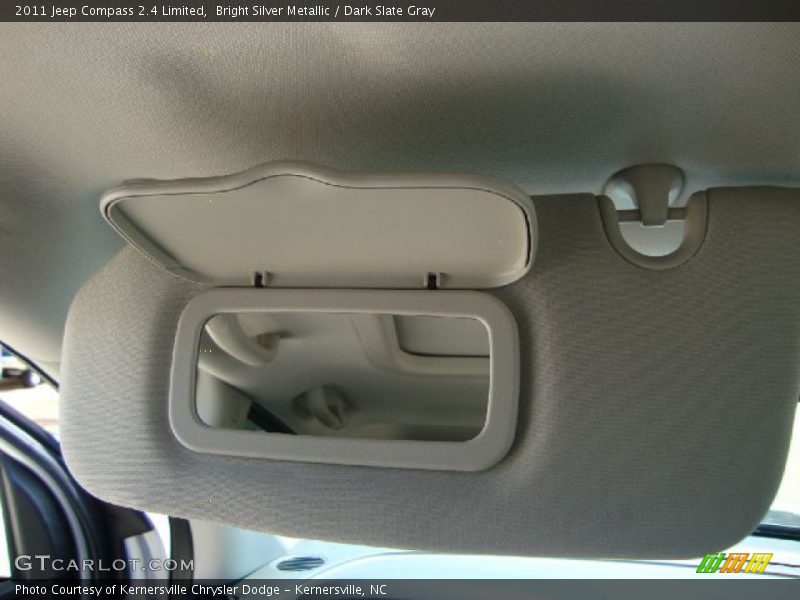 Bright Silver Metallic / Dark Slate Gray 2011 Jeep Compass 2.4 Limited
