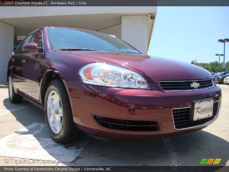 Bordeaux Red / Gray 2007 Chevrolet Impala LT