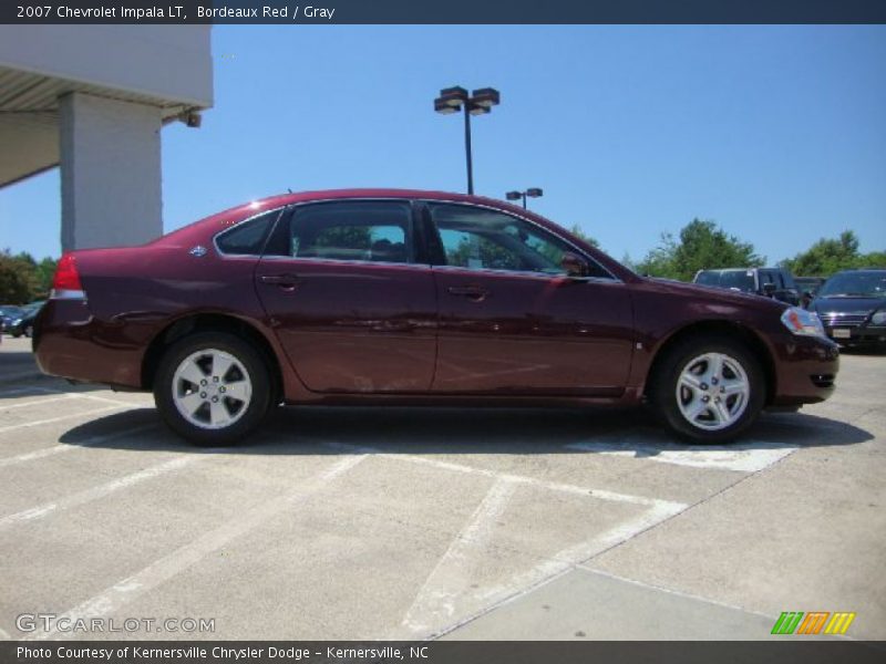 Bordeaux Red / Gray 2007 Chevrolet Impala LT