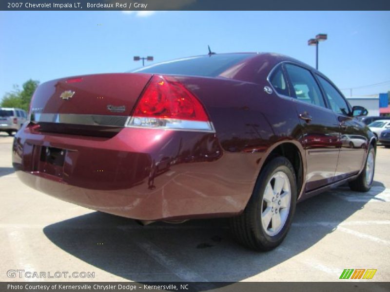 Bordeaux Red / Gray 2007 Chevrolet Impala LT