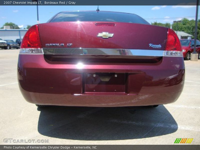 Bordeaux Red / Gray 2007 Chevrolet Impala LT