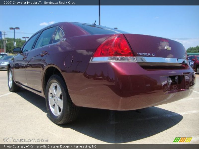 Bordeaux Red / Gray 2007 Chevrolet Impala LT
