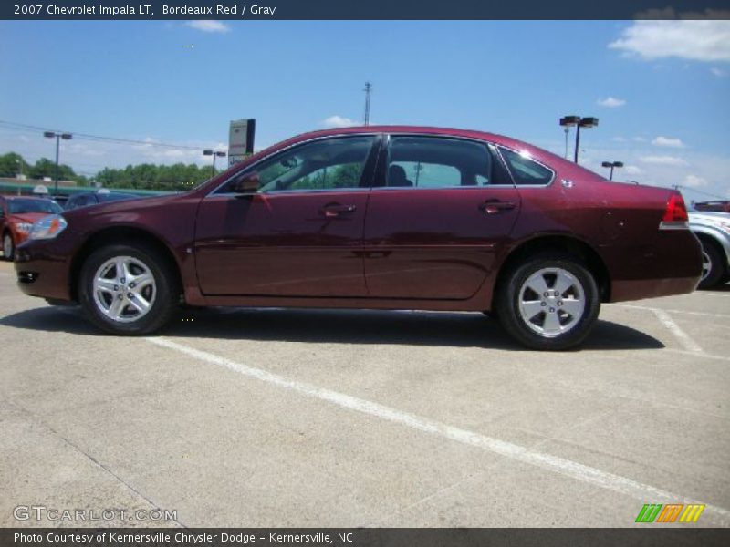 Bordeaux Red / Gray 2007 Chevrolet Impala LT