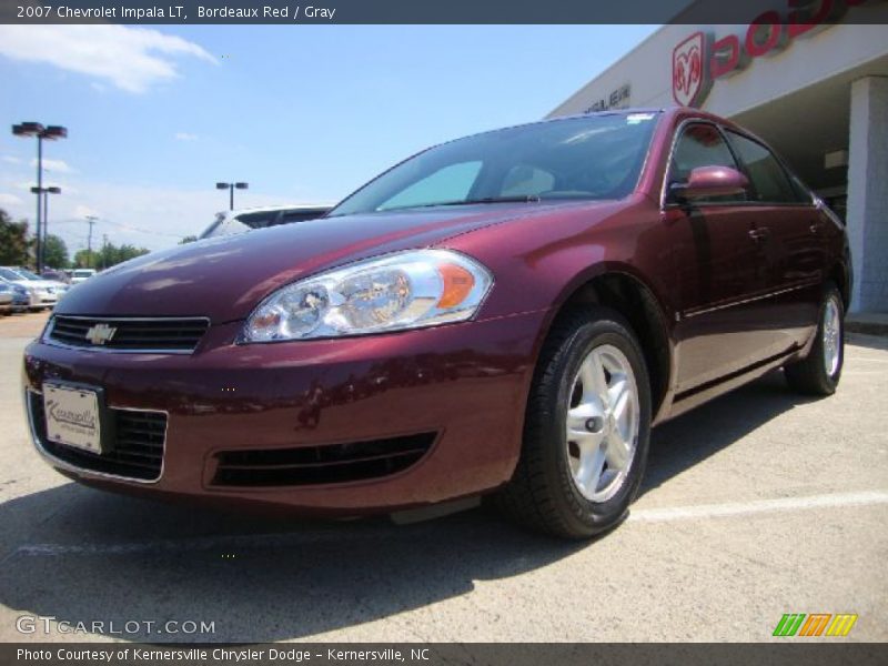 Bordeaux Red / Gray 2007 Chevrolet Impala LT