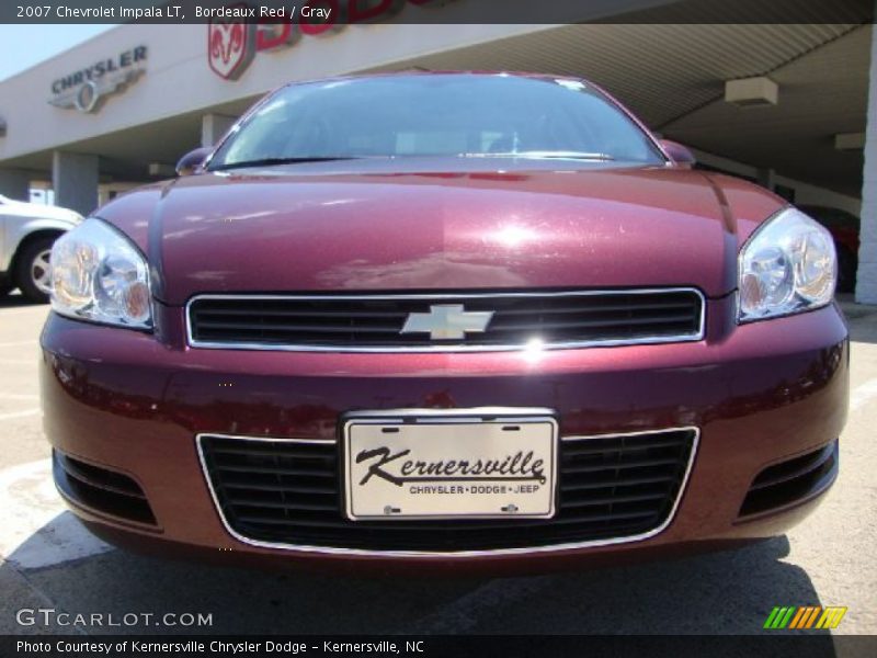 Bordeaux Red / Gray 2007 Chevrolet Impala LT