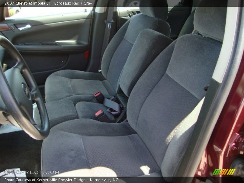 Bordeaux Red / Gray 2007 Chevrolet Impala LT