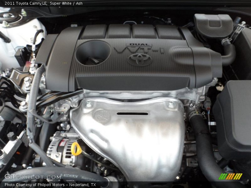Super White / Ash 2011 Toyota Camry LE