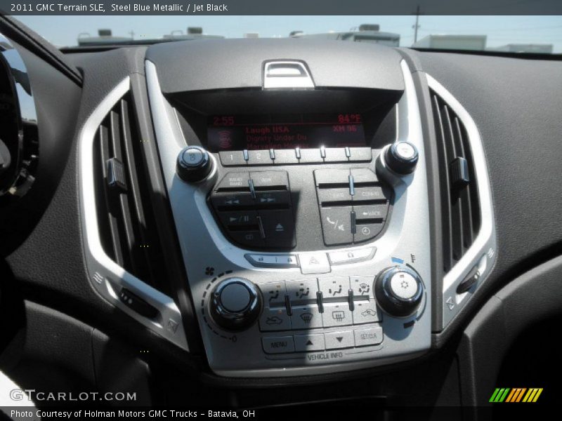Steel Blue Metallic / Jet Black 2011 GMC Terrain SLE