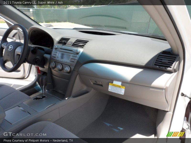 Super White / Ash 2011 Toyota Camry LE