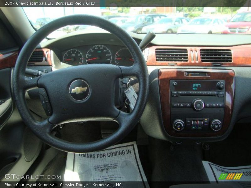 Bordeaux Red / Gray 2007 Chevrolet Impala LT