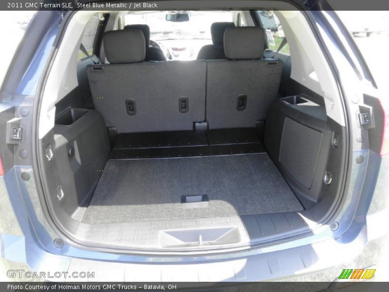 Steel Blue Metallic / Jet Black 2011 GMC Terrain SLE