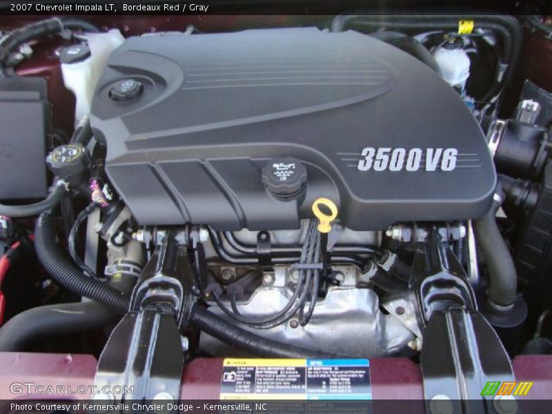 Bordeaux Red / Gray 2007 Chevrolet Impala LT