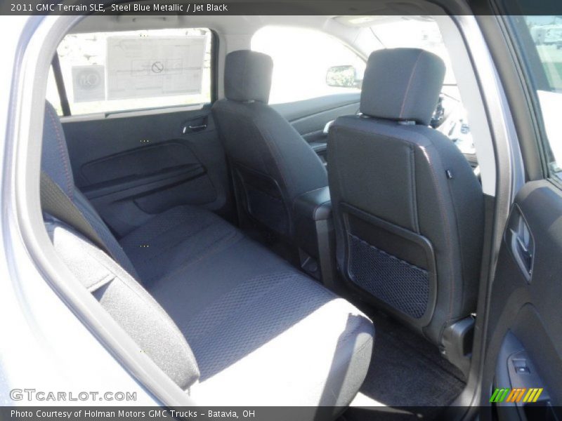 Steel Blue Metallic / Jet Black 2011 GMC Terrain SLE