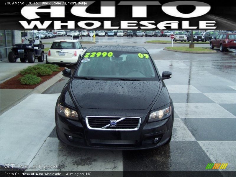 Black Stone / Umbra Beige 2009 Volvo C30 T5