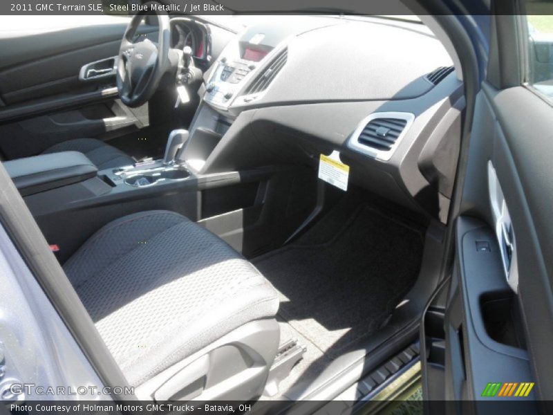 Steel Blue Metallic / Jet Black 2011 GMC Terrain SLE
