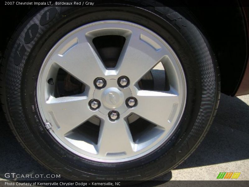 Bordeaux Red / Gray 2007 Chevrolet Impala LT