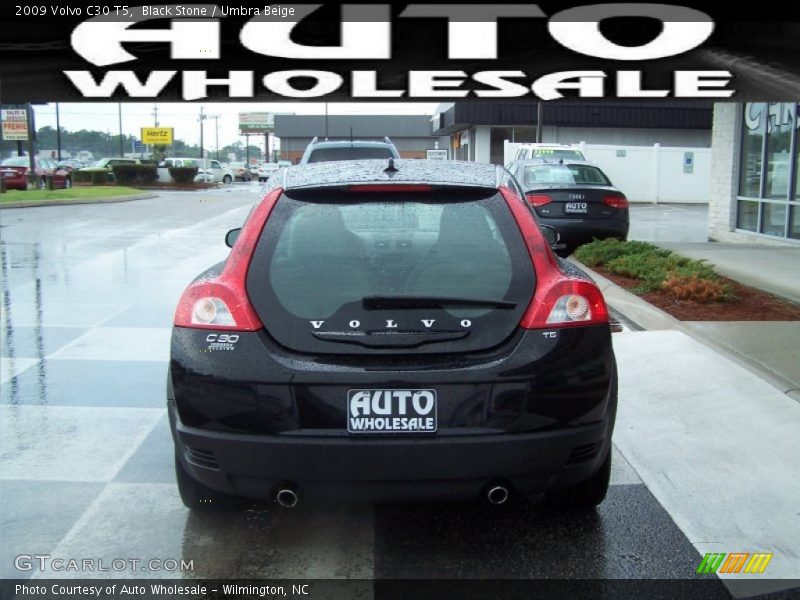Black Stone / Umbra Beige 2009 Volvo C30 T5