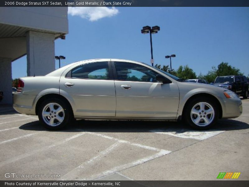 Linen Gold Metallic / Dark Slate Grey 2006 Dodge Stratus SXT Sedan