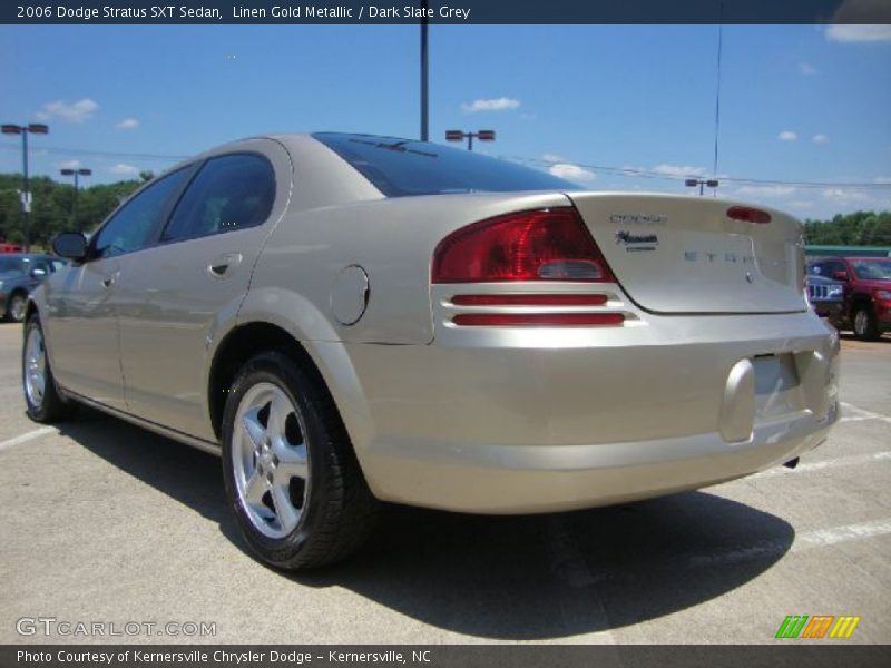 Linen Gold Metallic / Dark Slate Grey 2006 Dodge Stratus SXT Sedan