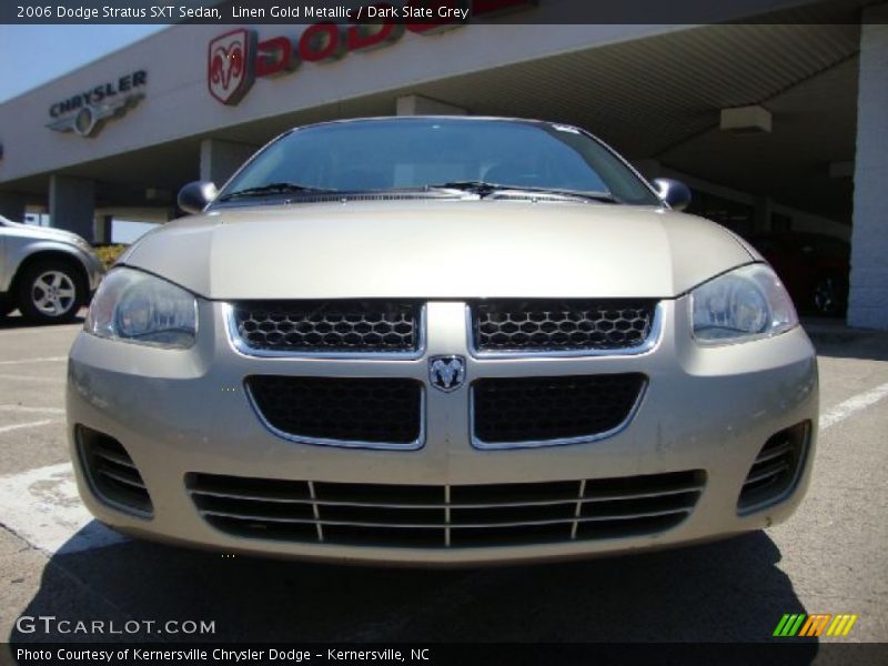 Linen Gold Metallic / Dark Slate Grey 2006 Dodge Stratus SXT Sedan