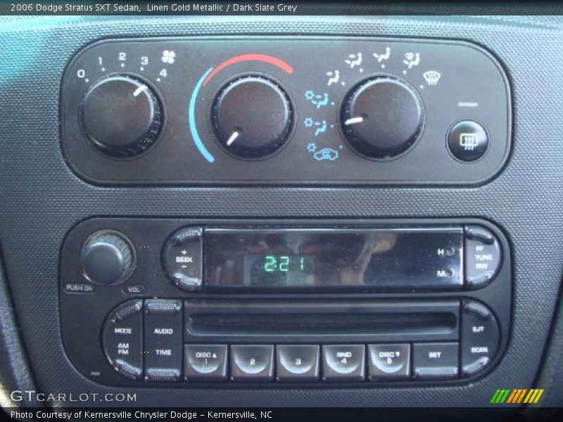 Linen Gold Metallic / Dark Slate Grey 2006 Dodge Stratus SXT Sedan