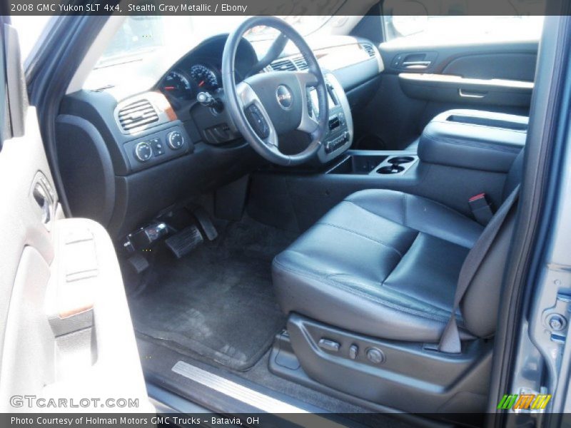 Stealth Gray Metallic / Ebony 2008 GMC Yukon SLT 4x4