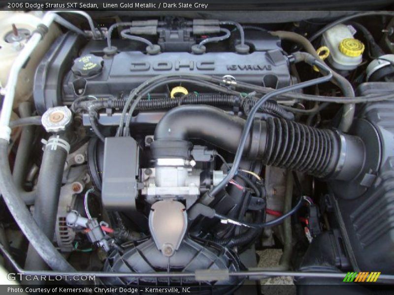 Linen Gold Metallic / Dark Slate Grey 2006 Dodge Stratus SXT Sedan