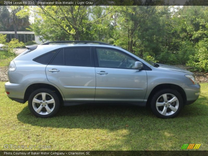Breakwater Blue Metallic / Light Gray 2004 Lexus RX 330