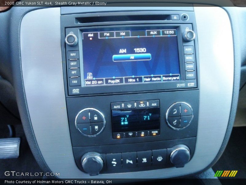 Stealth Gray Metallic / Ebony 2008 GMC Yukon SLT 4x4