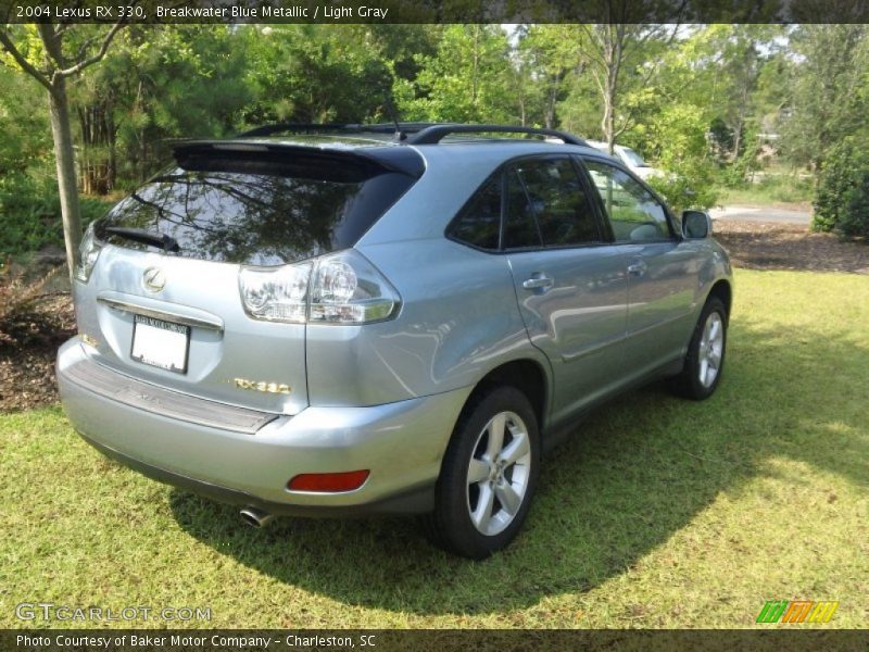 Breakwater Blue Metallic / Light Gray 2004 Lexus RX 330