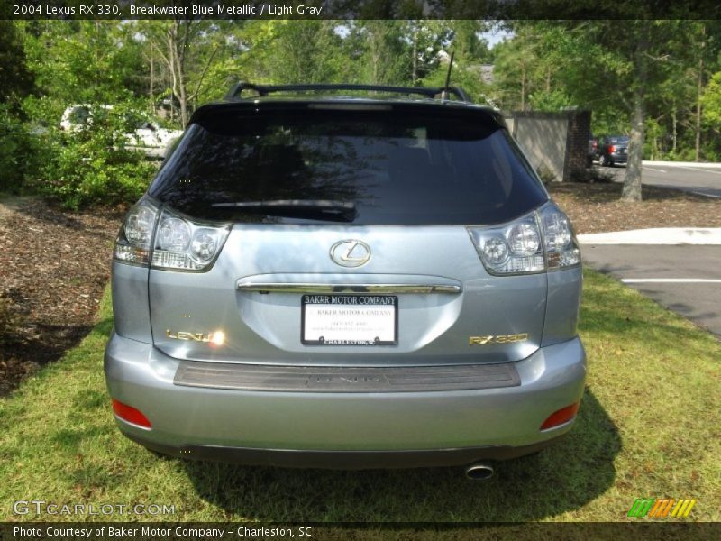 Breakwater Blue Metallic / Light Gray 2004 Lexus RX 330