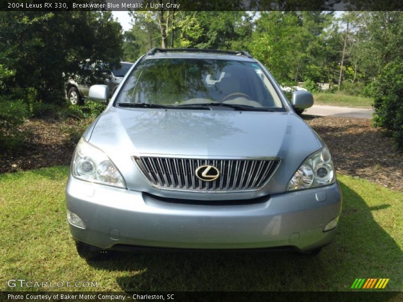Breakwater Blue Metallic / Light Gray 2004 Lexus RX 330