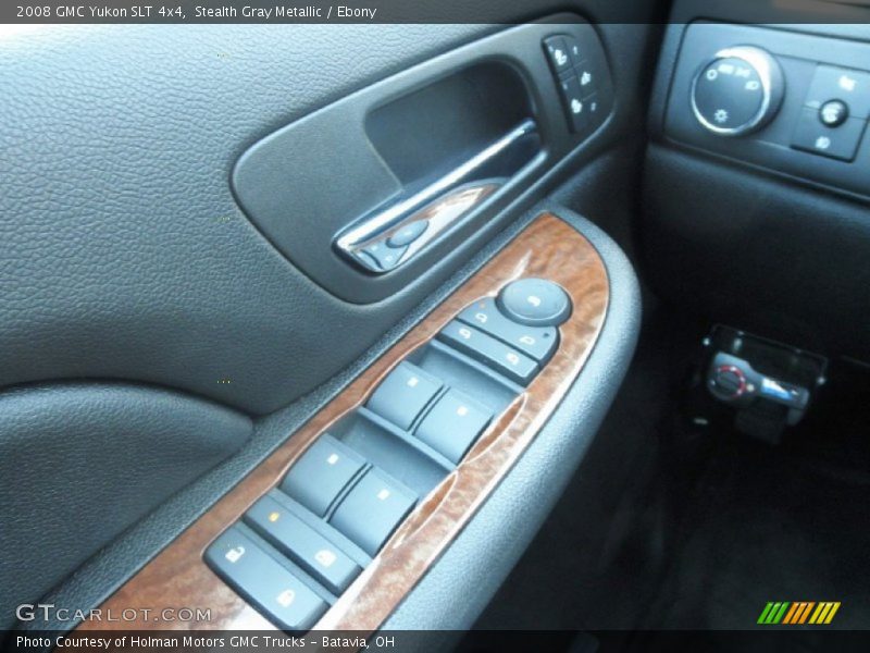 Stealth Gray Metallic / Ebony 2008 GMC Yukon SLT 4x4