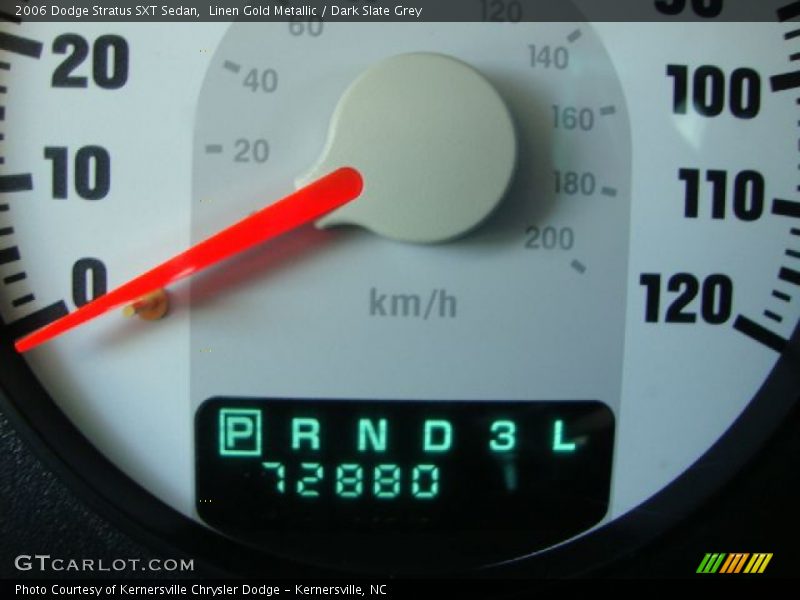 Linen Gold Metallic / Dark Slate Grey 2006 Dodge Stratus SXT Sedan