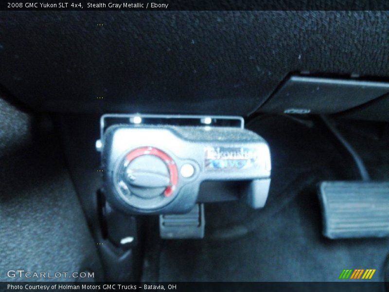 Stealth Gray Metallic / Ebony 2008 GMC Yukon SLT 4x4