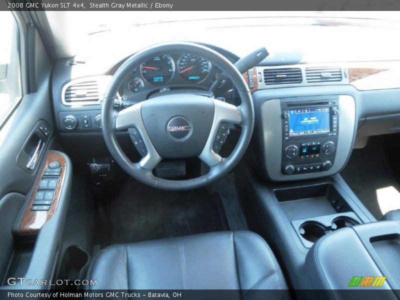 Stealth Gray Metallic / Ebony 2008 GMC Yukon SLT 4x4