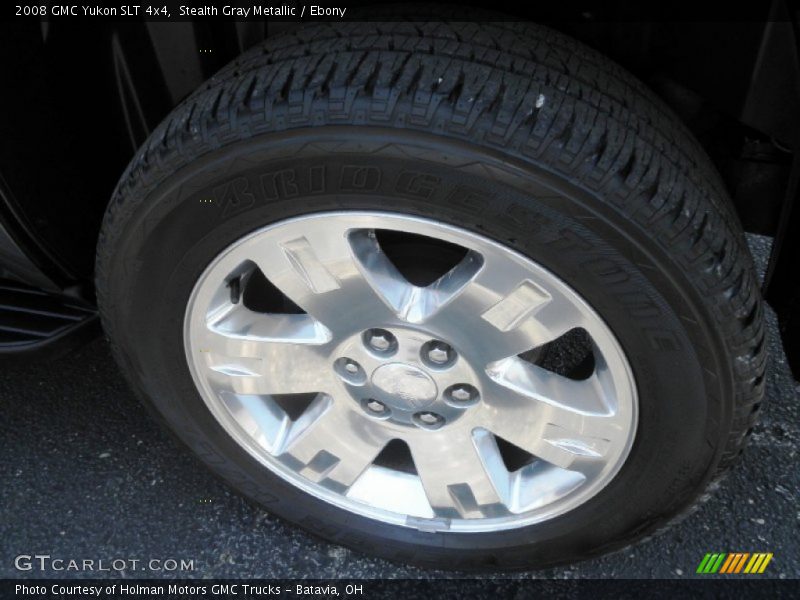 Stealth Gray Metallic / Ebony 2008 GMC Yukon SLT 4x4