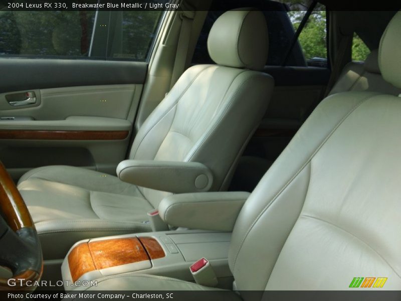 Breakwater Blue Metallic / Light Gray 2004 Lexus RX 330