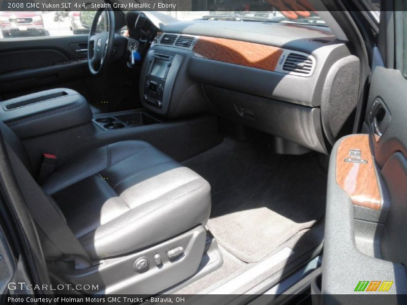 Stealth Gray Metallic / Ebony 2008 GMC Yukon SLT 4x4
