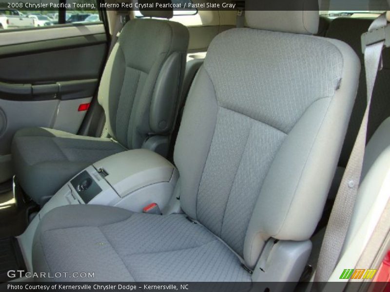 Inferno Red Crystal Pearlcoat / Pastel Slate Gray 2008 Chrysler Pacifica Touring