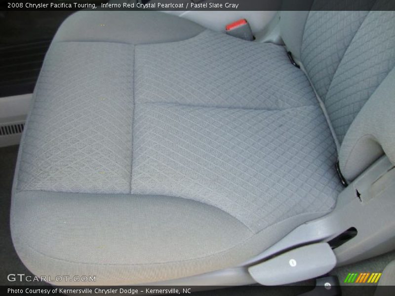 Inferno Red Crystal Pearlcoat / Pastel Slate Gray 2008 Chrysler Pacifica Touring