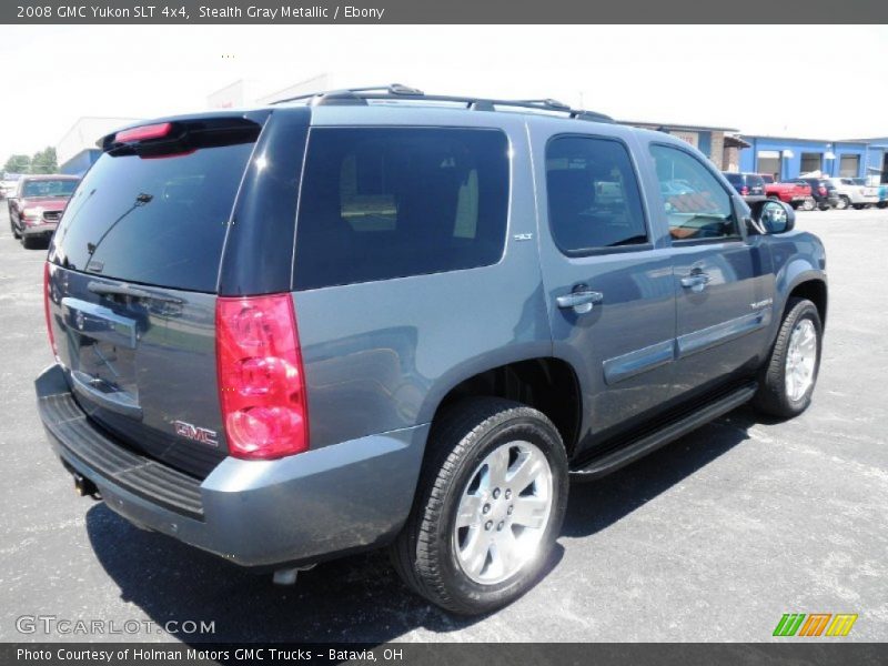 Stealth Gray Metallic / Ebony 2008 GMC Yukon SLT 4x4