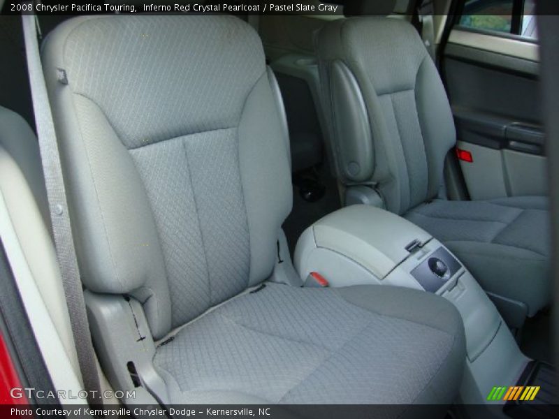 Inferno Red Crystal Pearlcoat / Pastel Slate Gray 2008 Chrysler Pacifica Touring