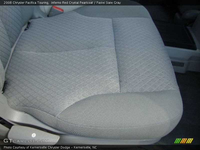 Inferno Red Crystal Pearlcoat / Pastel Slate Gray 2008 Chrysler Pacifica Touring