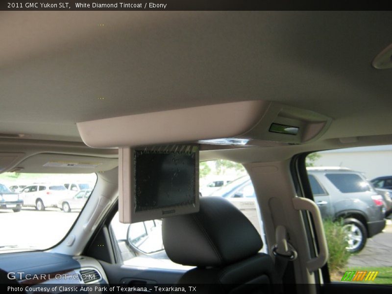 White Diamond Tintcoat / Ebony 2011 GMC Yukon SLT