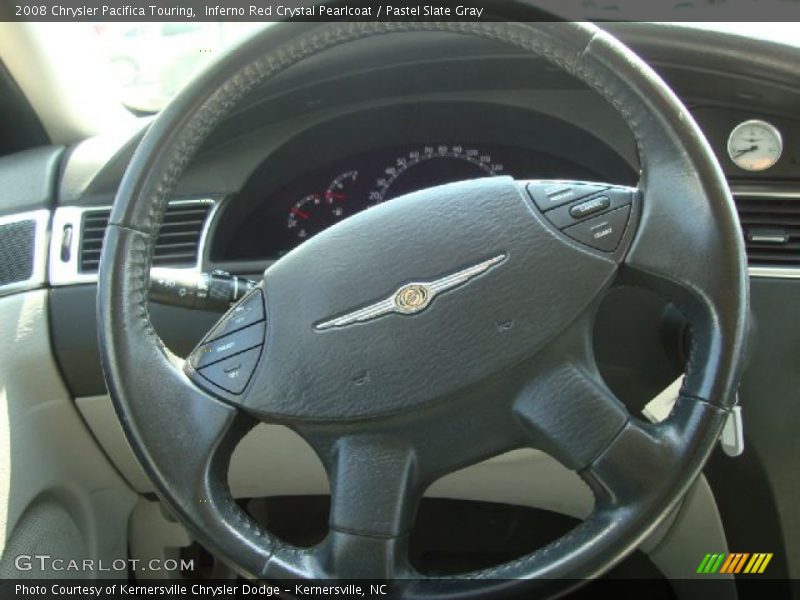 Inferno Red Crystal Pearlcoat / Pastel Slate Gray 2008 Chrysler Pacifica Touring