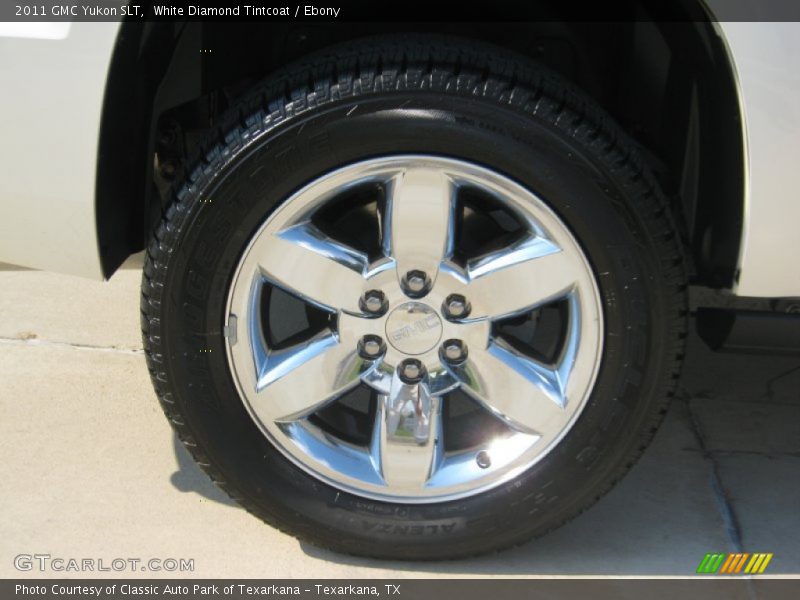 White Diamond Tintcoat / Ebony 2011 GMC Yukon SLT