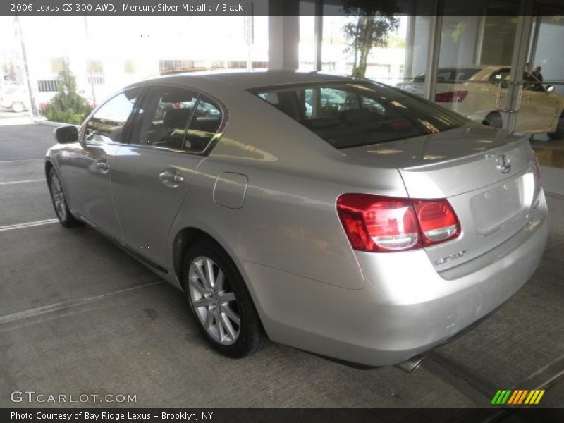 Mercury Silver Metallic / Black 2006 Lexus GS 300 AWD