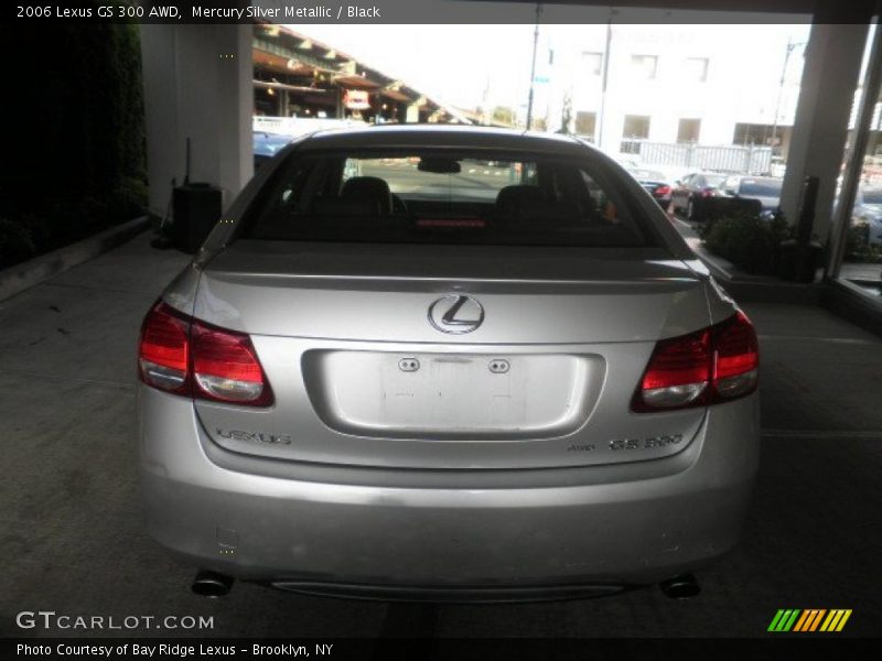 Mercury Silver Metallic / Black 2006 Lexus GS 300 AWD